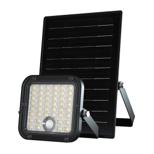 Reflector LED cu panou solar, senzor de miscare - Img 1