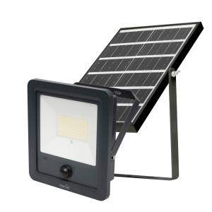 Reflector LED cu panou solar, senzor de miscare - Img 1