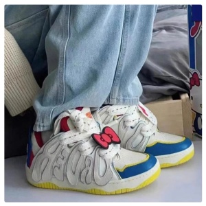 Retro stílusú lány tornacipő, dupla fűzővel, 36-os méret, Hello Kitty modell - Img 10