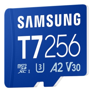 SAMSUNG T7 microSD Memory Card 256GB for Smartphones Tablets and Handheld Consoles up to 170MB/s Read "MB-MB256T/WW" - Img 2