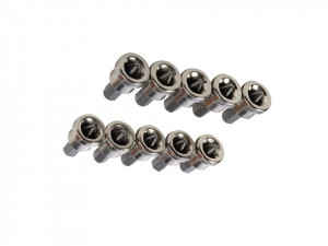 Set 10 biti suruburi rigips cu opritor, PH2, otel crom vanadiu, Silverline. - Img 3