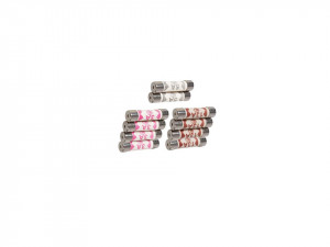 Set 10 sigurante fuzibile protectie circuite electrice, 3A, 5A, 13A, 25.4mm x 6.3mm, Power Master - Img 4