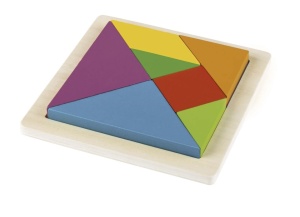 Set 17 piese cuburi lemn pentru copii, creativitate, multicolor, Playtive - Img 4
