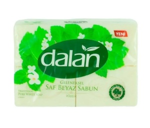 Set 4 bucati sapun de casa pentru spalat rufe, 4 x 125g, Dalan