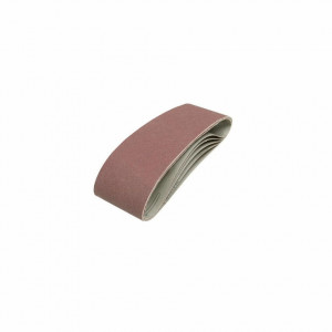 Set 5 benzi slefuitor cu banda, 75 x 533mm, grit 60, Silverline - Img 1
