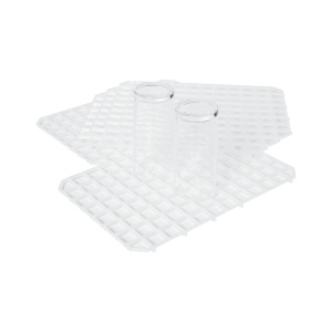 Set 5 bucati suport pentru scurgere pahare 313x209 mm, interconectabile, Hendi - Img 2