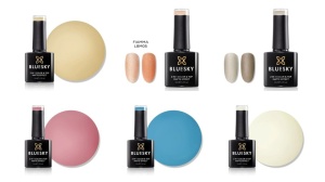 Set 6 lac premium de unghii semipermanent, UV, GEL POLISH, 6 culori, Bluesky