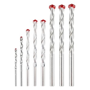 Set de burghie pentru beton: 3, 4, 5, 6, 7, 8, 9, 10 mm, set de 8 buc