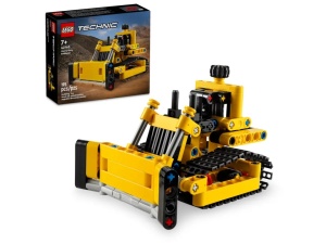 Set LEGO Technic mini 42163, Buldozer cu senile, 195 piese