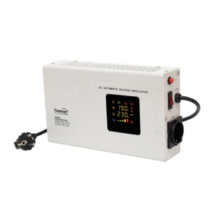 Stabilizator automat de tensiune cu releu, 2000VA, 140-260V, protectie esentiala pentru electrocasnice, Home AVR2000S