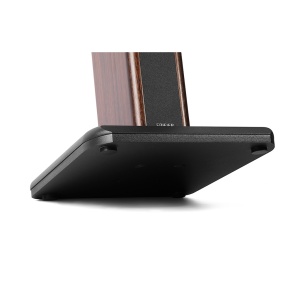 STAND PENTRU BOXE EDIFIER, dedicat pentru S3000PRO, design elegant, max. 15.5Kg, 300x660x365mm, brown&black, "SS03" - Img 2