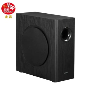 SUBWOOFER EDIFIER, RMS: 70W activ, 8" bass, RCA Line-in/Line-out, automatic stand-by, frecv. 35Hz-115Hz, black, " T5S-BK" - Img 2
