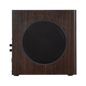 SUBWOOFER EDIFIER, RMS: 70W activ, 8" bass, RCA Line-in/Line-out, automatic stand-by, frecv. 35Hz-115Hz, brown, " T5S-BR" - Img 3
