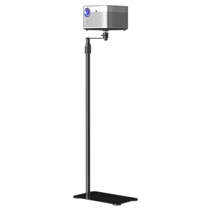 Suport premium de podea pentru proiector video, camera foto/video, dispozitive cu montura filet 1/4, telescopic, bara decalare maxim 1.19m, Suptek