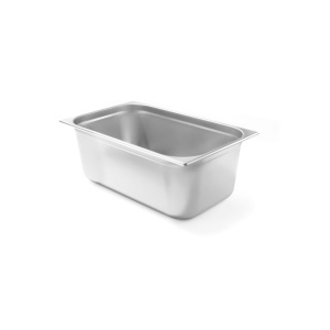 Tava Gastronorm GN1/1, 530x325x(H)200 mm, 28 lt, inox, gama Hendi Budget Line