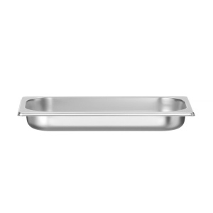 Tava Hendi cu baza perforata Gastronorm GN 1/3 40 mm 1.2 lt - gama Profi Line, otel inoxidabil - Img 2