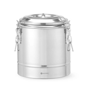Termos pentru transport alimente, inox,11 litri, 300x(H)345mm - Img 1