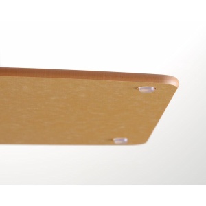 Tocator din fibre de lemn, HENDI, Maroniu, 440x325x(H)6mm - Img 2