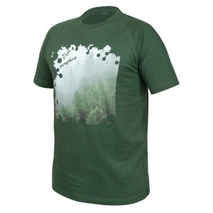 Tricou OUTDOOR, imprimeu padure, marimea L