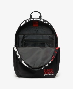 Unisex hátizsák SUPERDRY Wind Yachter Montana, fekete, fekete, 45 x 30x 13.5cm - Img 2