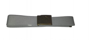 Univerzális méretű sportöv, fém csattal, 120cm, szürke, PureWork - Img 4