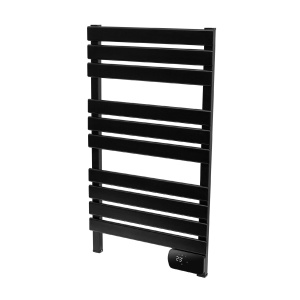 Uscător electric de prosoape montat pe perete, SMART, negru, 450 W - Img 3