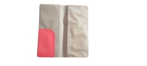 Utazási pénztárca, jegyszállítás, foglalások, 5 rekeszes, PVC, PINK, Benson Promo Line - Img 3