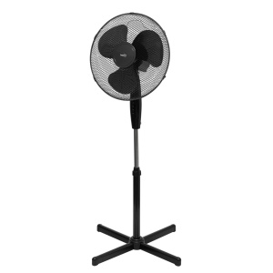 Ventilator cu stativ, negru, 40 cm, 45 W