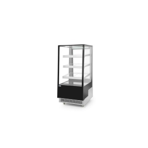 Vitrina frigorifica de prezentare interval temp. 2/6?C, 490 W corp inox, ARKTIC by Hendi, 900x805x(H)1445, 500 Litri, Clasa energetica C - Img 2