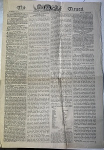 Ziar Istoric - Marea Britanie – The Times, 7 noiembrie 1805 – Rapoarte oficiale după Bătălia de la Trafalgar - Img 2