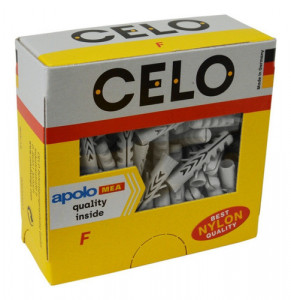 100 db-os professzionális betondübel készlet, tégla, átmérő 8 x 40 mm, Celo - Img 4