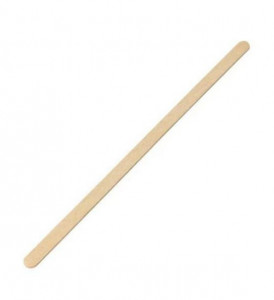 1000 darabos paletta / lapát készlet folyadékok keveréséhez, fa, 14cm - Img 2