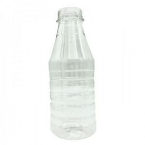 153 palack készlet, műanyag tartály, átlátszó PET, 500ml, friss italokhoz, F38mm-es menetes furattal