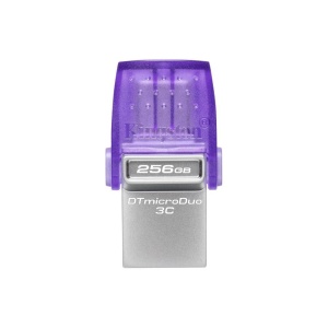 256GB DataTraveler microDuo 3C 200MB/s dual USB-A + USB-C, "DTDUO3CG3/256GB"