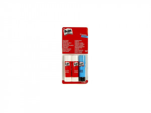 3 darabos ragasztópálcika készlet, fehér, kék, 20g x 3, Pritt Classic - Img 2