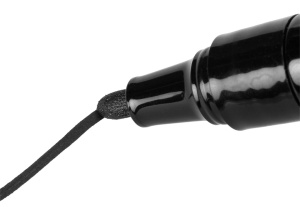 4 darabos készlet tartós filctoll fém, üveg, kő, fa, műanyag jelölésére, univerzális, fekete színű, vízálló, Neo - Img 4
