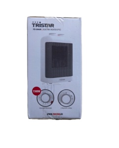 Aeroterma ceramica cu ventilator, incalzire 750w/1500W, 220V, protectie la rasturnare, ALB, 3 trepte, TRISTAR - Img 6