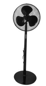 Állványos ventilátor, lapátok 40cm, 16", 40W, 3 teljesítményfokozat, BLACK, Descon, Descon, Descon - Img 6