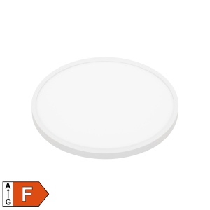 Aplica/plafoniera LED, rotunda 24W, 3 trepte, alb