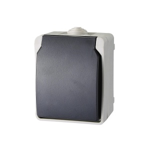 AQUATOP, conector pe perete, IP 54 gri