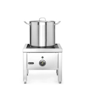 Aragaz cu inductie de mare putere, Hendi , ø160-300 mm, 5000W,400v,dimensiuni:400x400x(H)380mm - Img 2