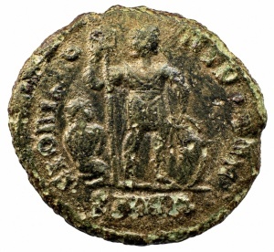 ARCADIUS - AE2 ( 383-395AD ) - Moneda Antica Romana - Img 2
