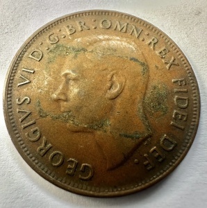 AUSTRALIA - GEORGE VI - ONE PENNY 1949 - Img 2