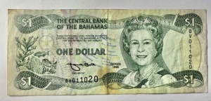 BAHAMAS - 1 DOLLAR 1996