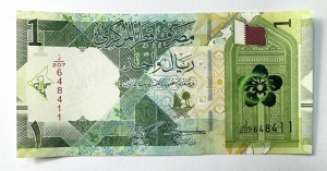 Bancnota Qatar - 1 Ryal 2022