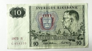 Bancnota Suedia - 10 Kronor ( 1963-1990 ) - Img 3