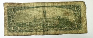 Bancnota - Taiwan ( Republica Chineza ) - 1 Yuan 1946-1949 - Img 2