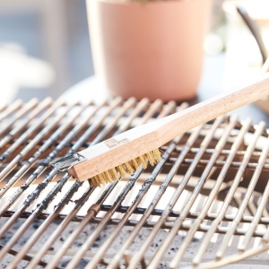 Barbecook BC-ACC-7074 perie din lemn cu fire de cupru pentru grătar cu răzuitor din oțel inoxidabil, 100% FSC, 31 cm - Img 2