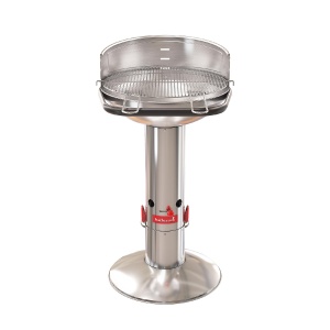Barbecook BC-CHA-1005 Loewy 50 SST grătar cu cărbune din oțel inoxidabil, 51,5x56x99cm - Img 2