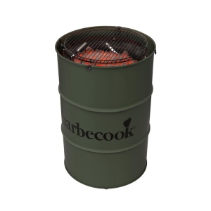 Barbecook BC-CHA-1022 Tambur de grătar Edson cu cărbune, verde, diametru 47,5 cm - Img 1